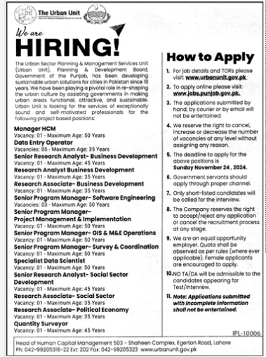 Urban-Unit-Lahore-Jobs